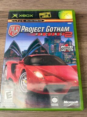 Project Gotham Racing 2 Original Xbox CIB Complete Case Manual PGR 2 Tested